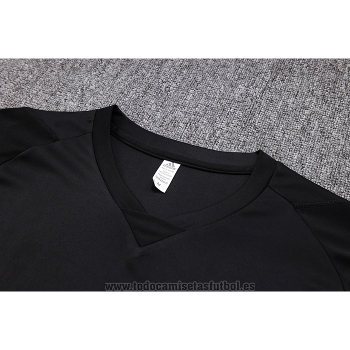 Chandal del Juventus Manga Corta 2023-2024 Negro - Pantalon Corto